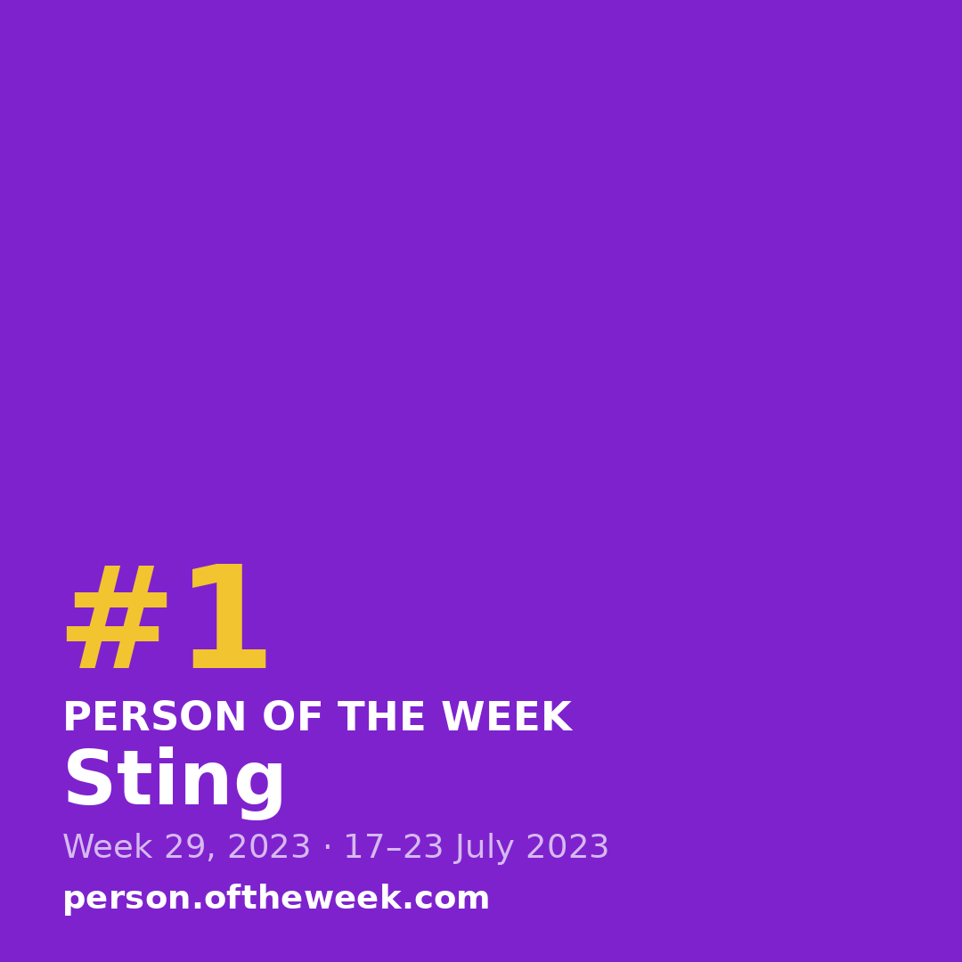Square post (1080×1080) — Sting