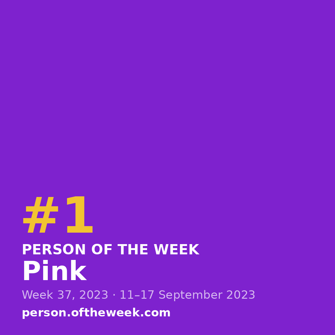 Square post (1080×1080) — Pink
